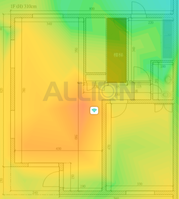 涵蓋範圍 (Heatmap)實測案例